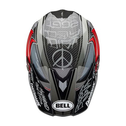 Casque cross Bell MOTO-10 SPHERICAL FASTHOUSE DITD 2025 - Rouge