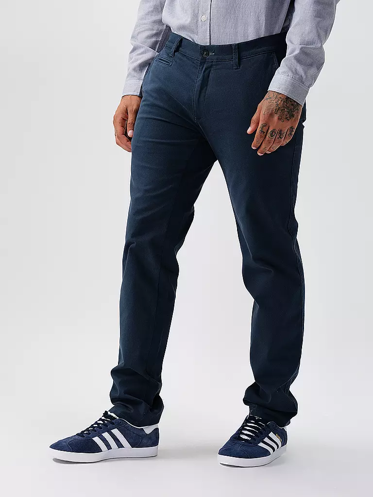 BRAX Chino Slim Fit FABIO-IN dunkelblau