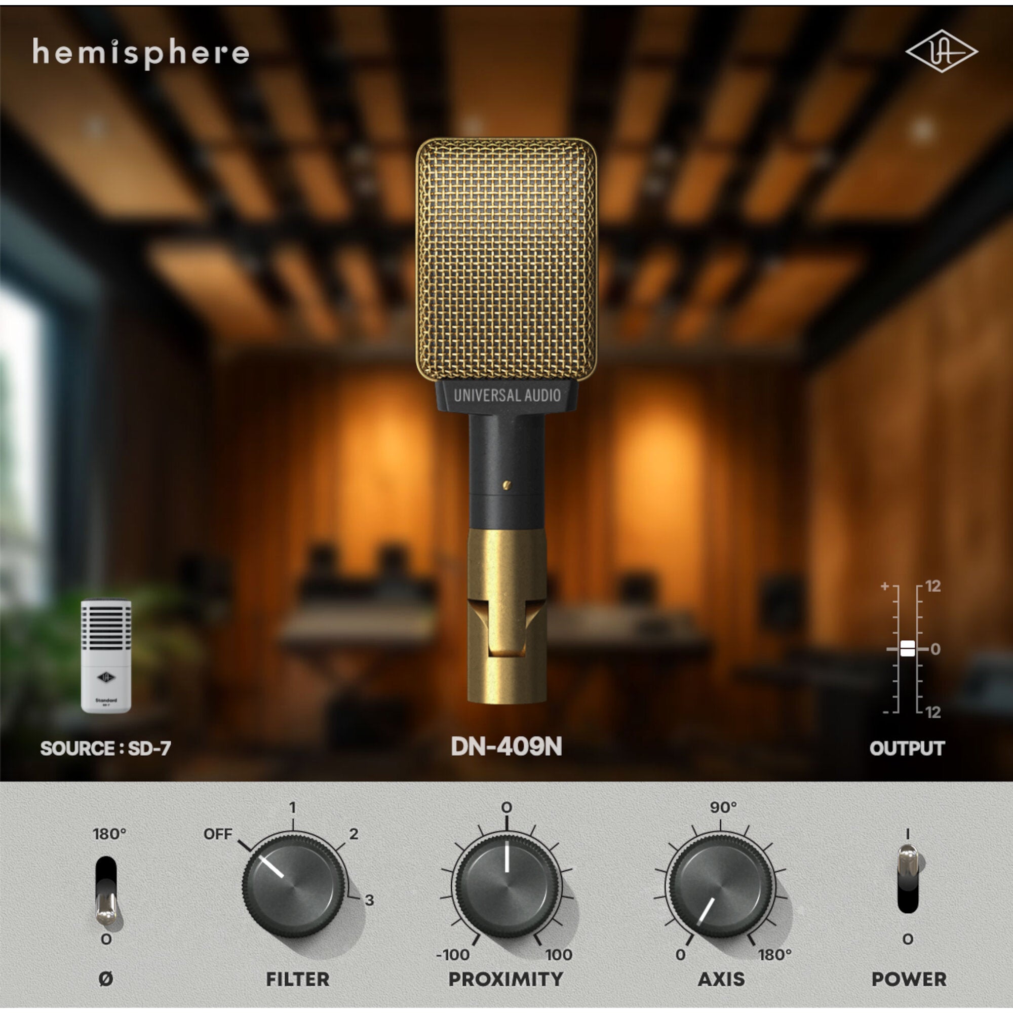 Universal Audio SD-7 dynamische instrumentmicrofoon