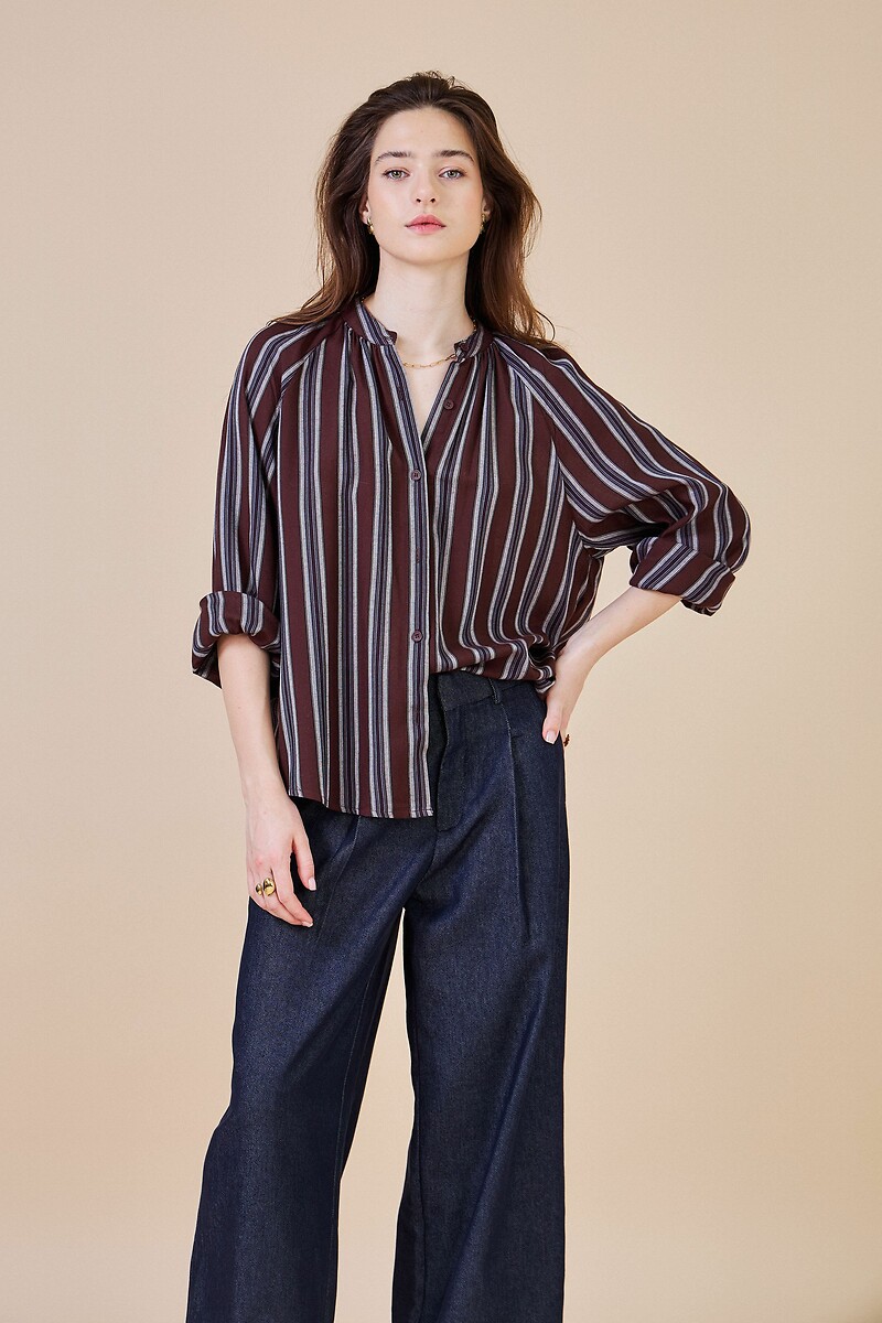 ATÉ BREVE<br>Blusa listrada