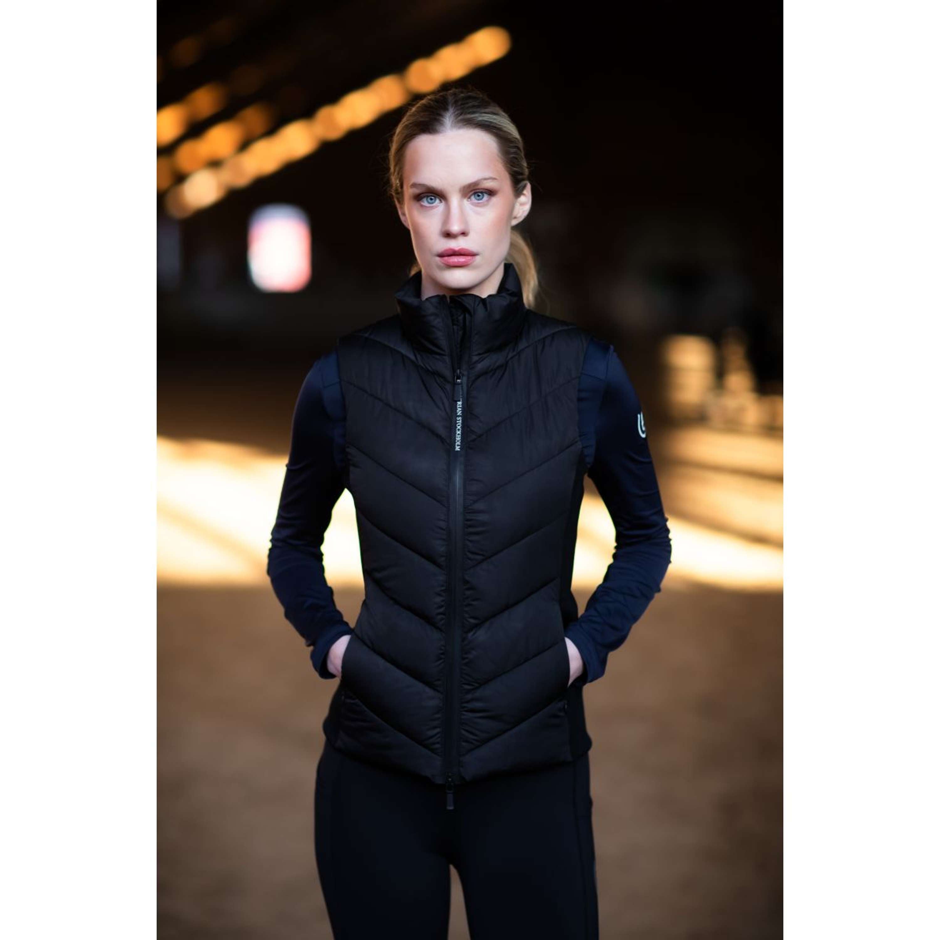 Equestrian Stockholm Bodywarmer Versatile Zwart