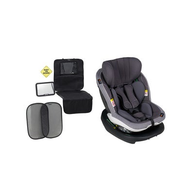 BeSafe iZi Modular RF X1 i-Size Bilstol Inkl. Tilbehørspakke, Metallic Mélange