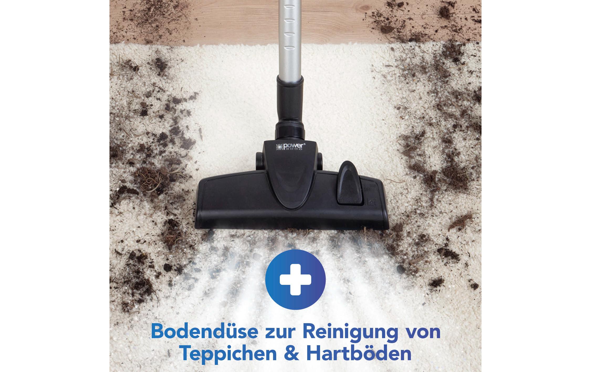 Akku-Hand- und Stielsauger Anthrazit/BlauKabelloser Akkusauger
