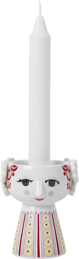 Bjørn Wiinblad Eva Lysestage H9. 5 cm lavendel Lilla