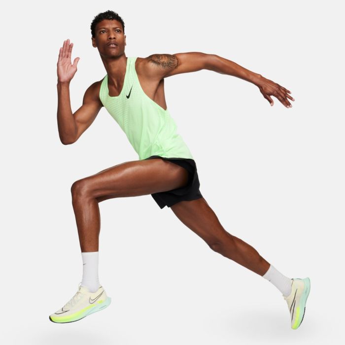 Nike Herre Dri-FIT Advanced Aeroswift Singlet Grøn