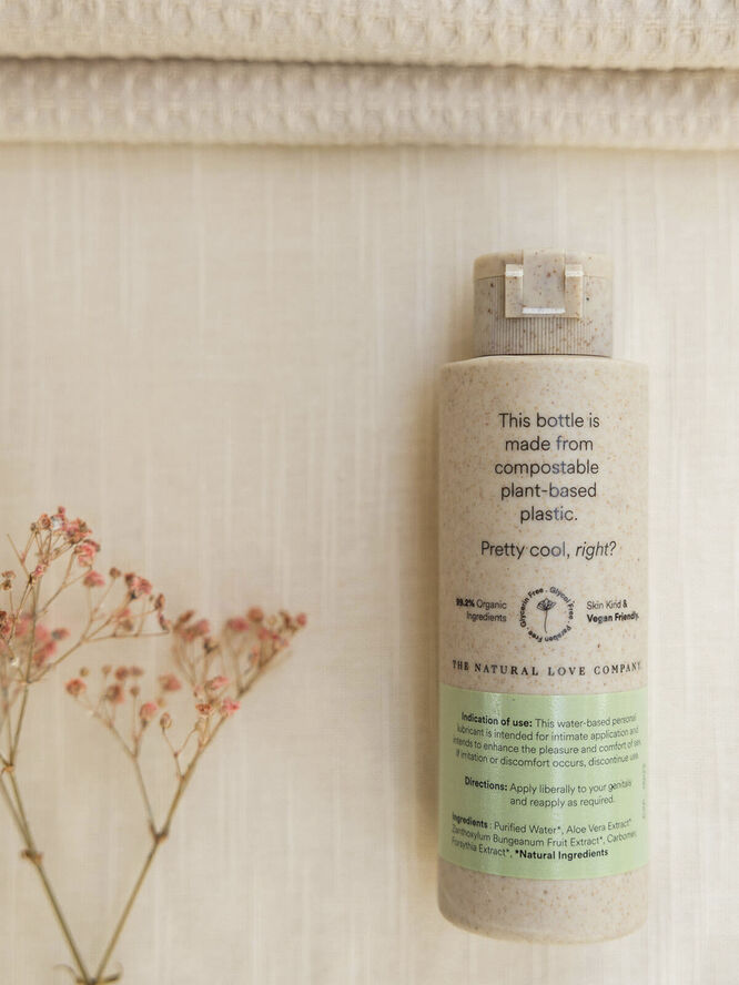 The Natural Love Company Simply Lube 100ml Aloe Vera