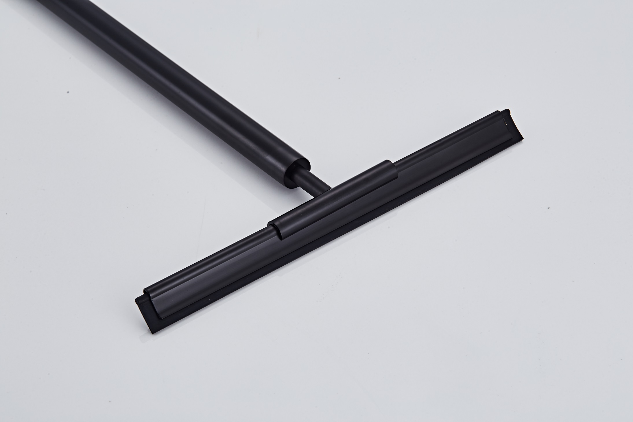 Saniclear Nero badkamer vloerwisser 125cm mat zwart