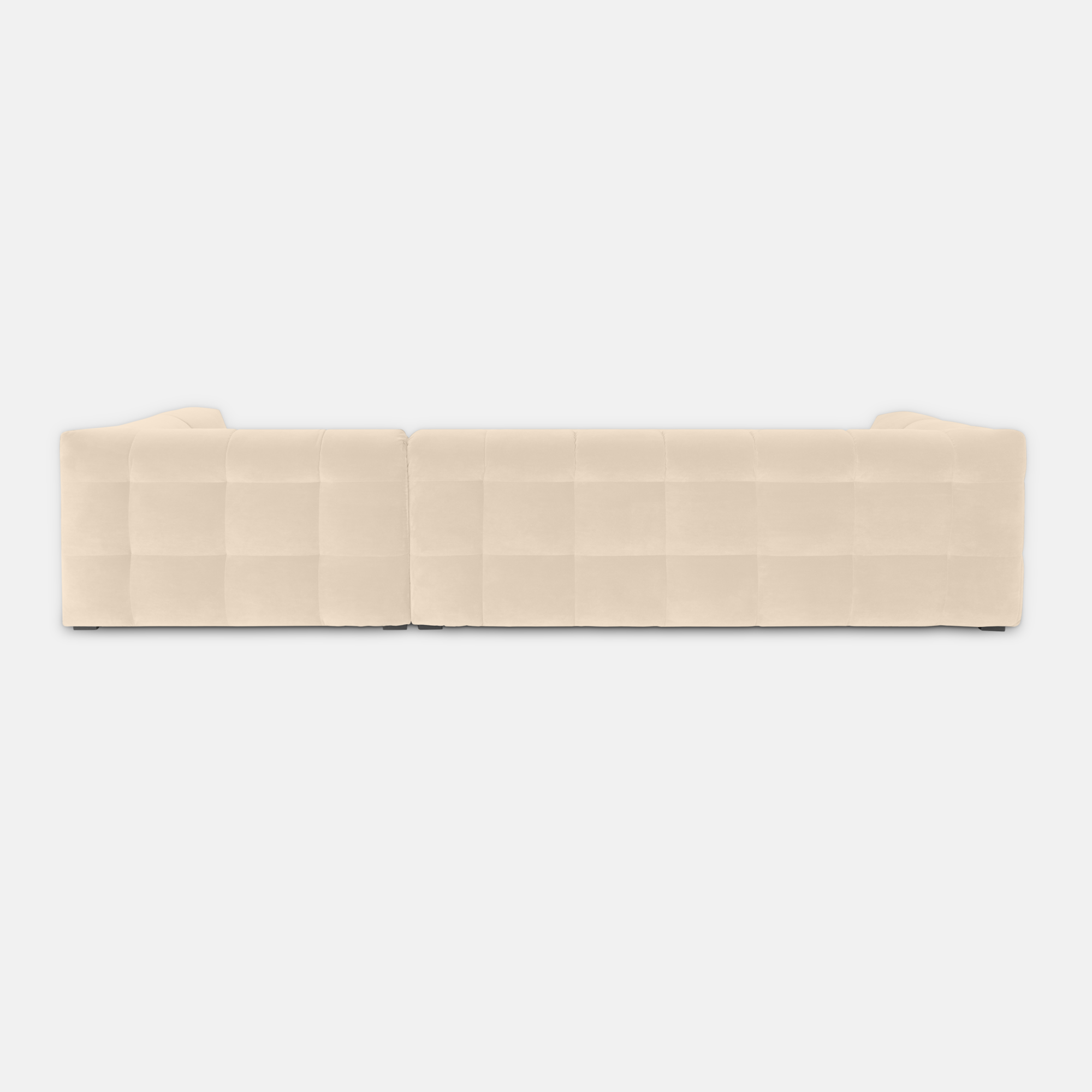 Hoekbank Fat Joe royal linen rechts