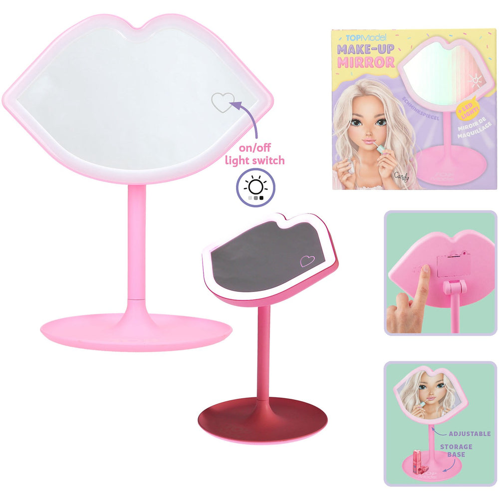 Køb TOPModel Candy Glam Make-Up Spejl Med LED