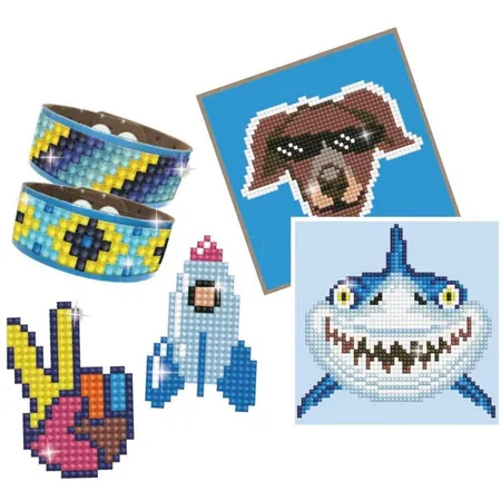 Pracht Diamond Dotzies Art Kit blau, Kreativset