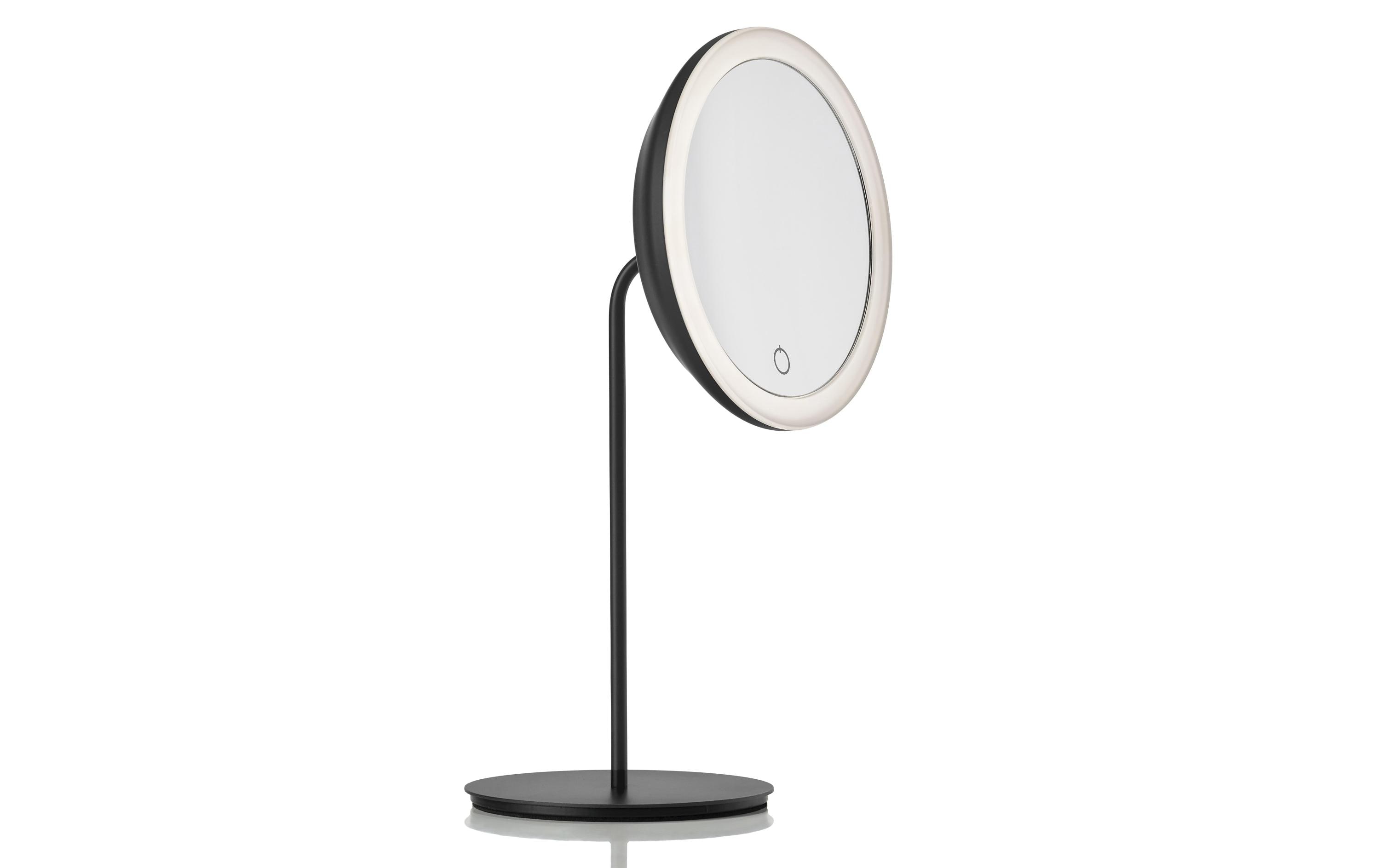 Kosmetikspiegel Ø 18 cm SchwarzKosmetikspiegel