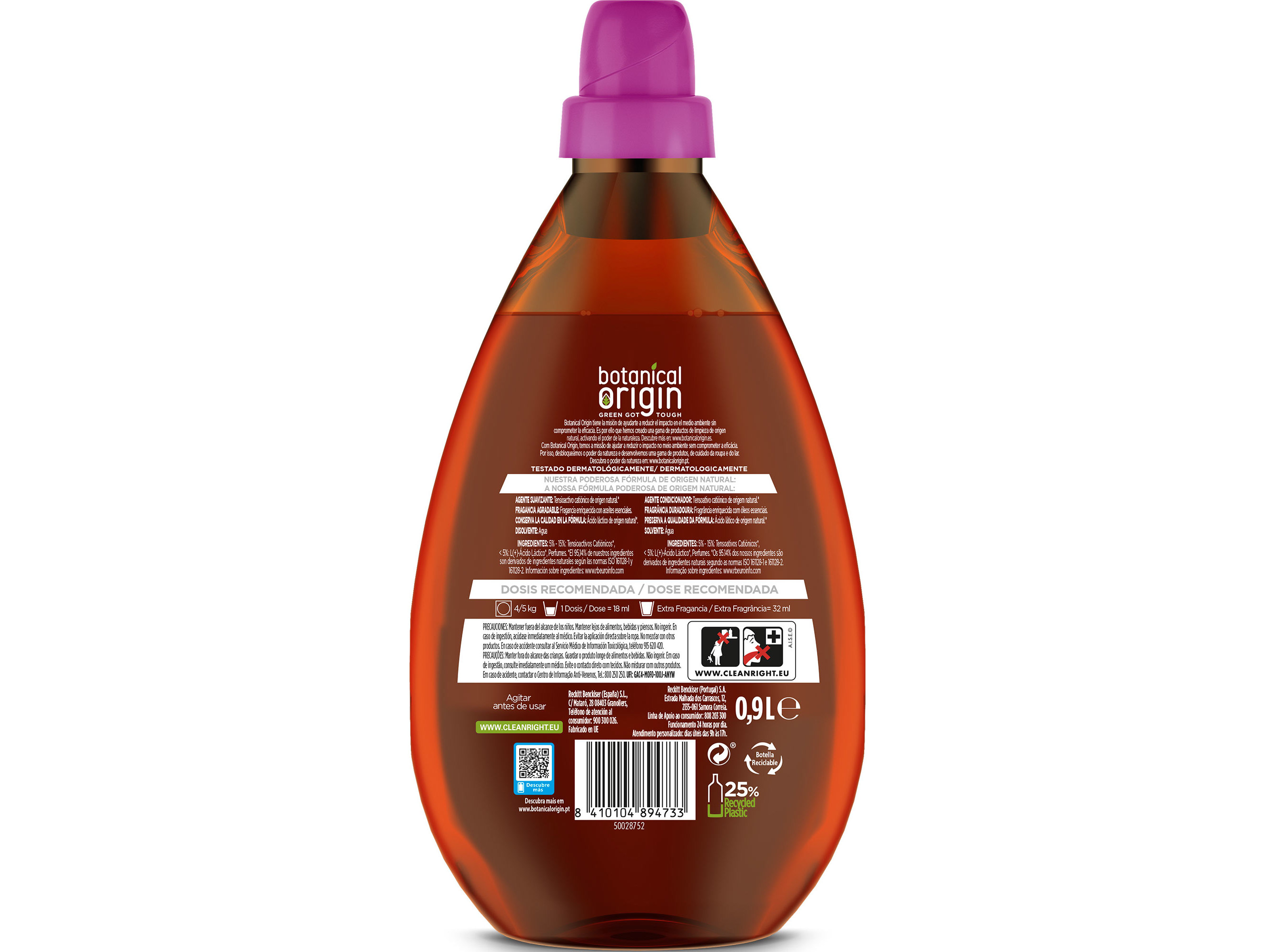 AMACIADOR CONCENTRADO BOTANICAL ORIGIN LAVANDA 50 DOSES