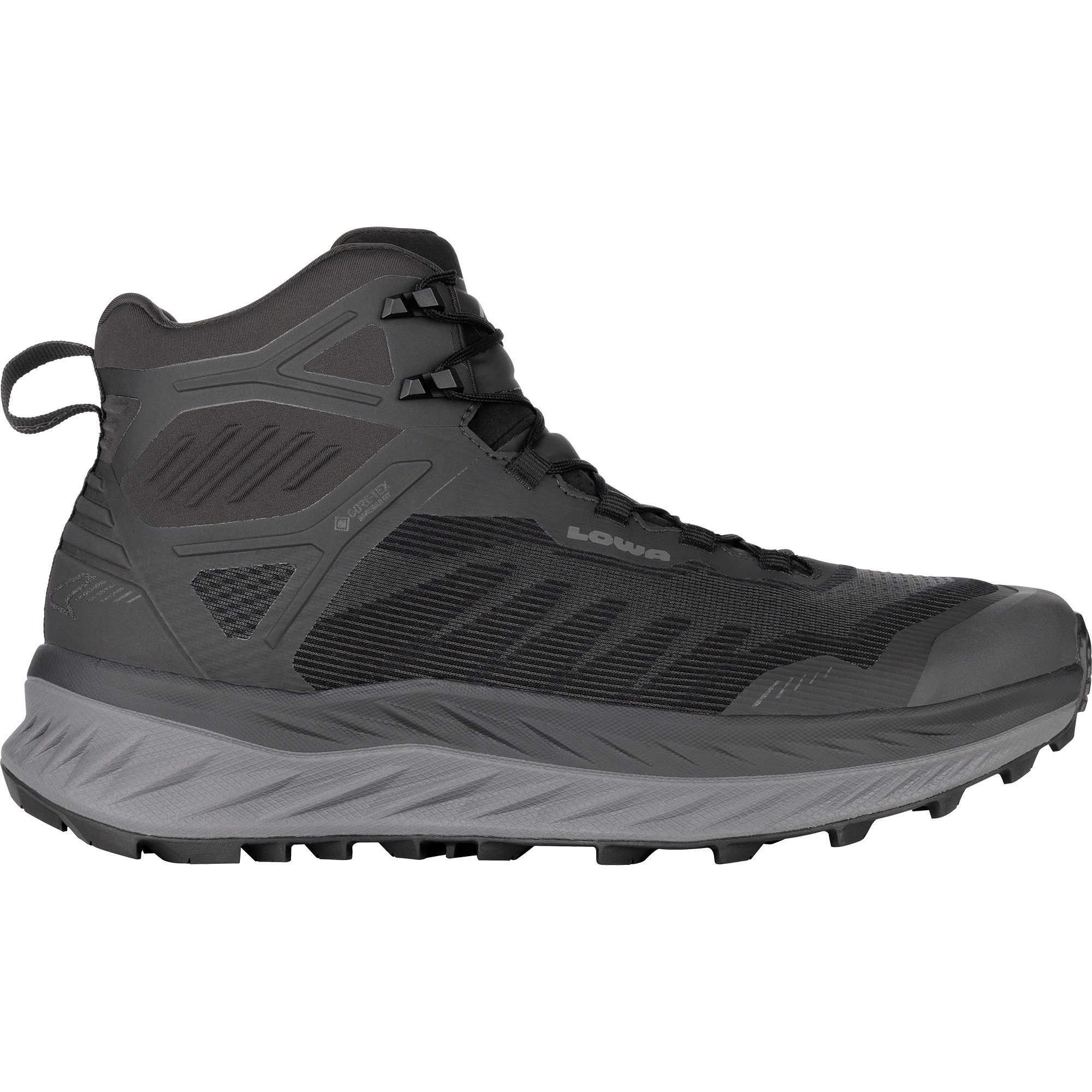 LOWA Fortux GORE-TEX® QC Wanderschuhe Herren schwarz