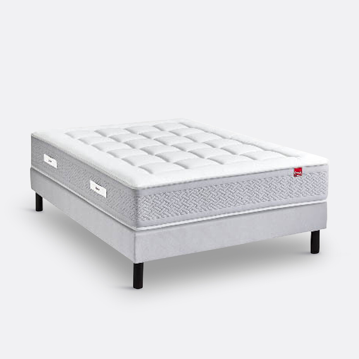 EPEDA<br>Conjunto de colchão de penas Masjetueux 800 + base de cama