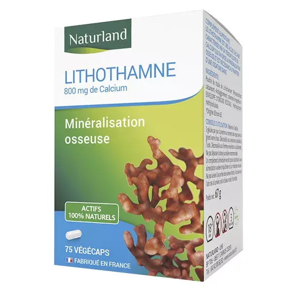 Naturland Lithothame 75 cápsulas vegetais