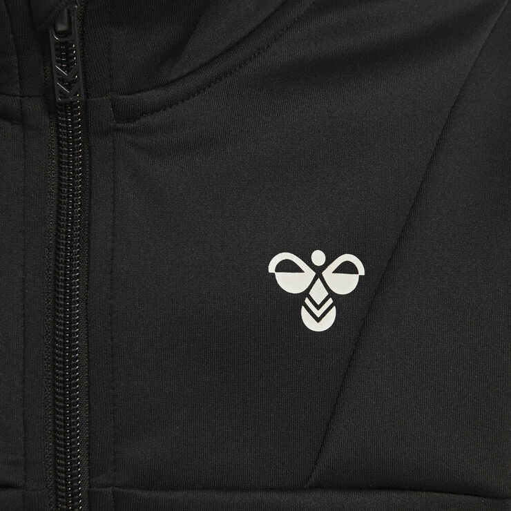 Hummel hmlLILLY ZIP Trøje Sort