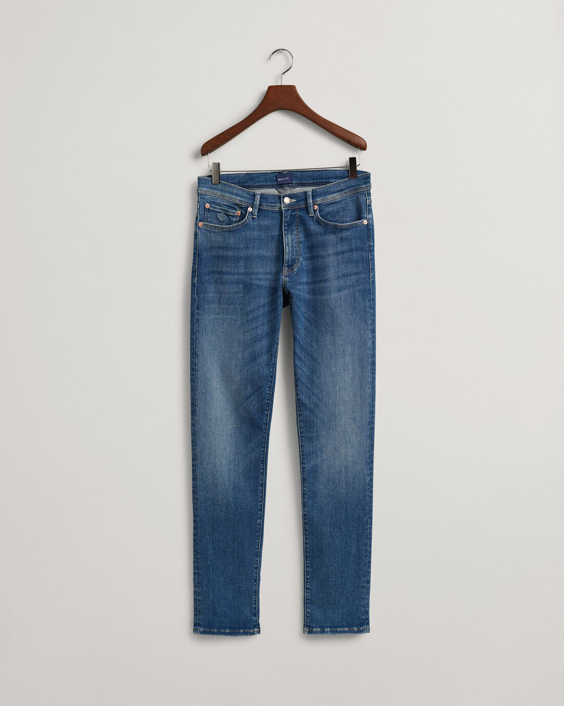 Maxen Extra Slim Denim Trousers Blue