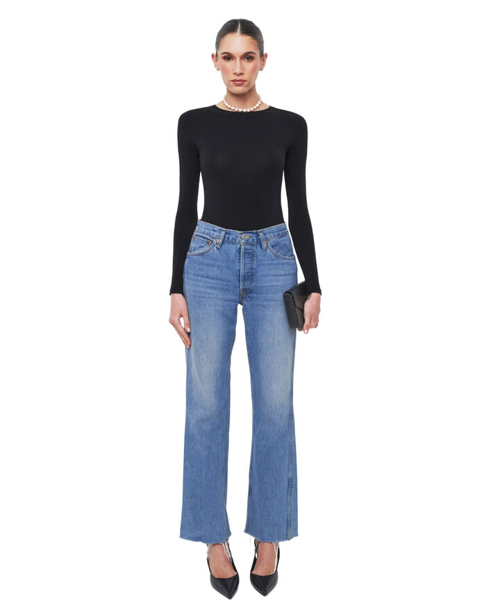 OW Collection ERLA Bodysuit Black caviar