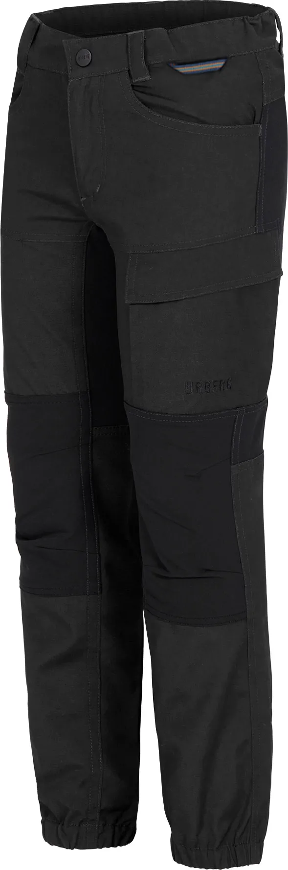 Urberg Kids' Bjørndalen 2.0 Hiking Pants Black Beauty