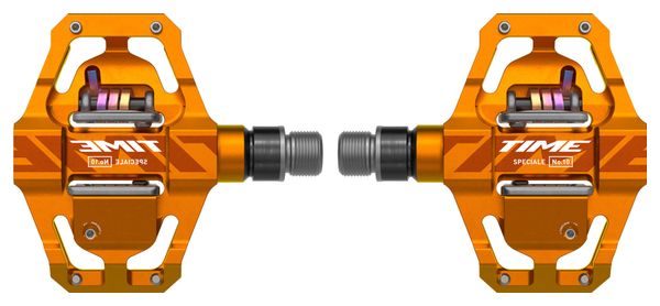 Paire de Pédales Automatiques Time Speciale 10 Small Orange Tangerine