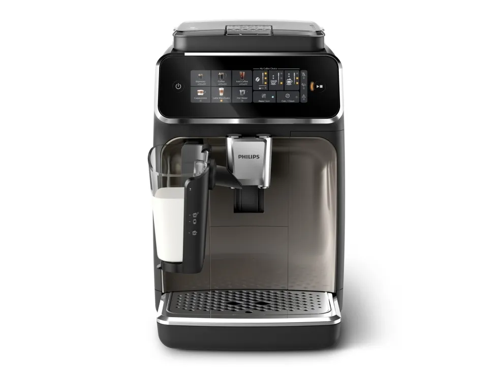Philips 3300 series EP3347 - Automatisk kaffemaskine med capuccinatore - 15 bar - sort/krom