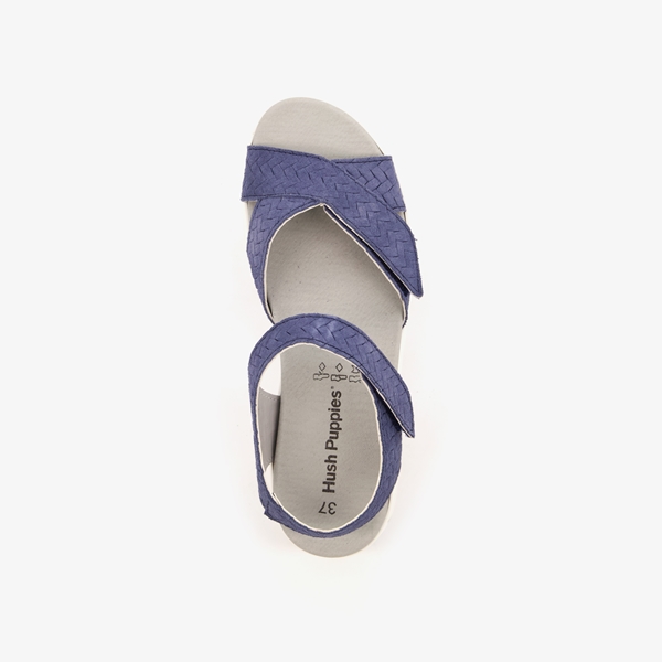 Hush Puppies dames sandalen blauw