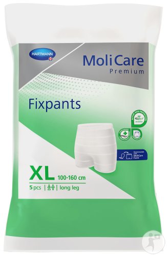 Molicare Premium Fixpants Long Leg Taille XL Slip De Soutien Pour Les Protections 5 Pièces