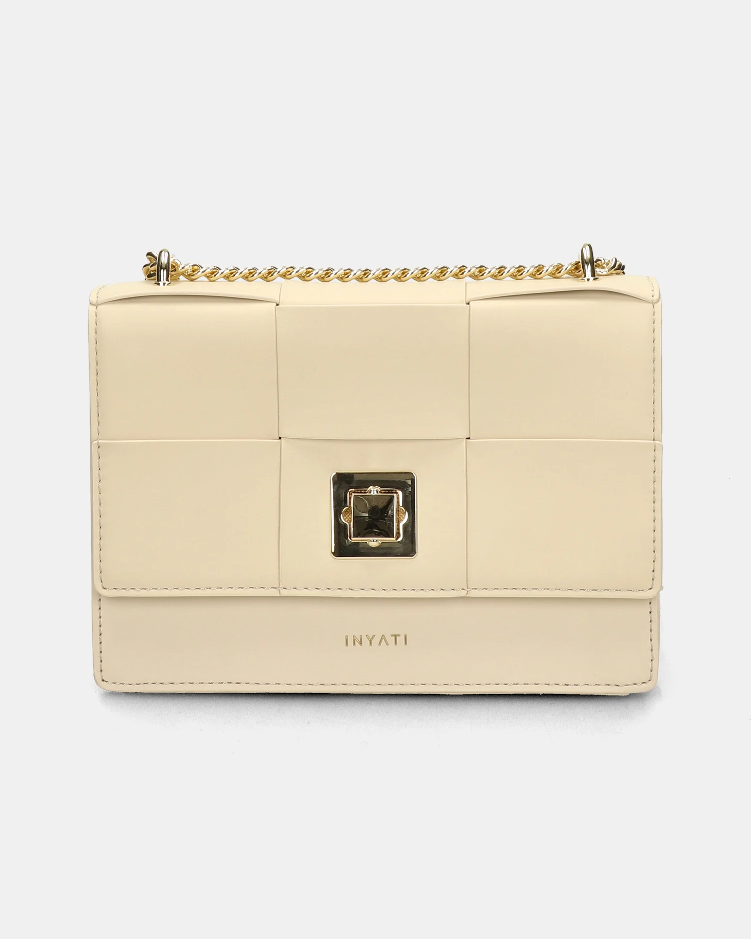 INYATI Rahel Crossbody Tas  - wit