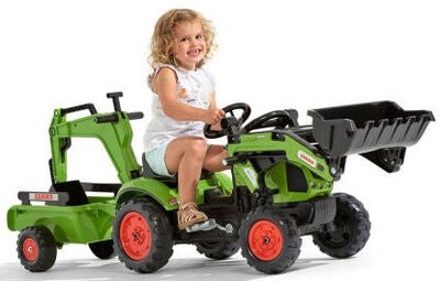 Falk Claas Arion 410 Traktorgraver med Tilhenger