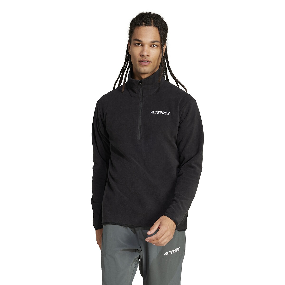 Jaqueta de fleece adidas Performance Terrex Essential com meio zíper