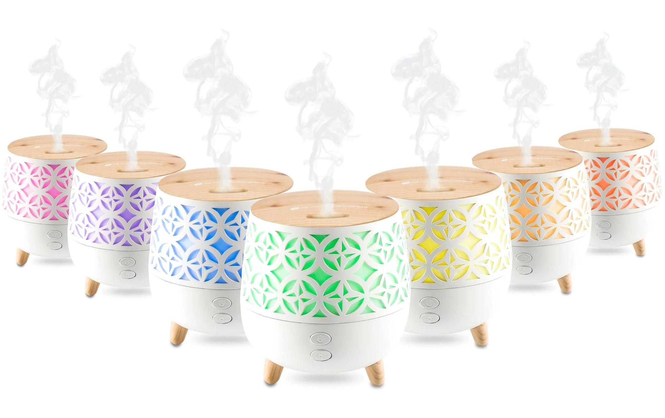 Aromavernebler Talia 15 m²Aroma-Diffusor, Luftbefeuchter und Nachtlicht