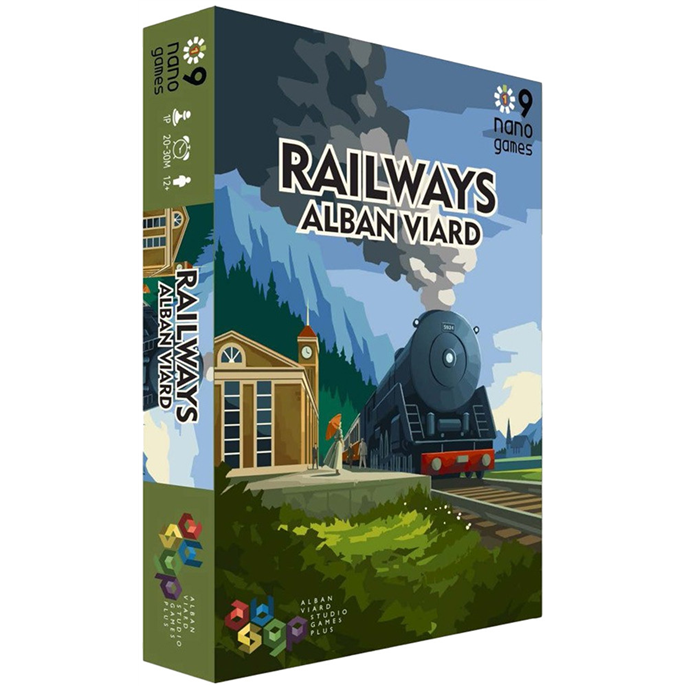 Nano 9 Games Slipcase : Railways, City Planner, Empire