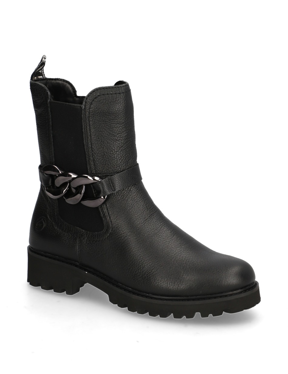 Glattleder Chelsea Boot
