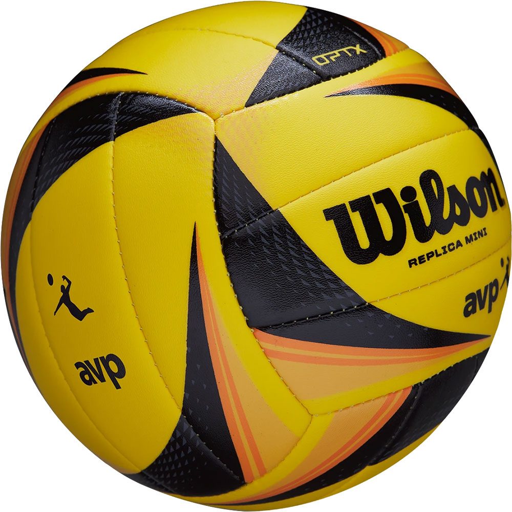Wilson OPTX AVP Replica Mini Beachvolleyball gelb
