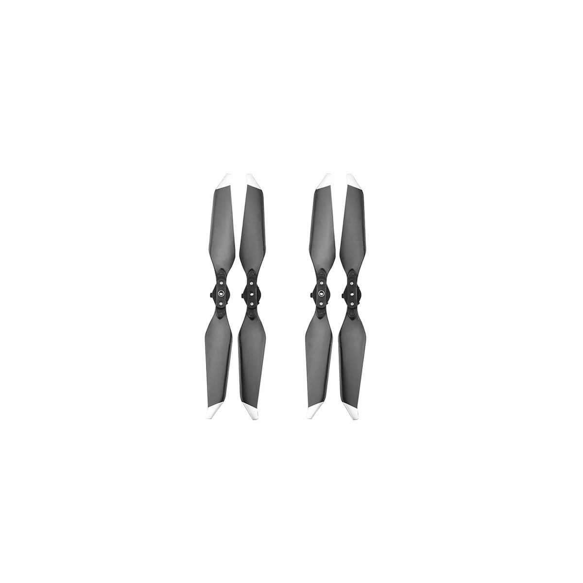 2 par 8331F propeller for DJI Mavic PRO Svart hvit