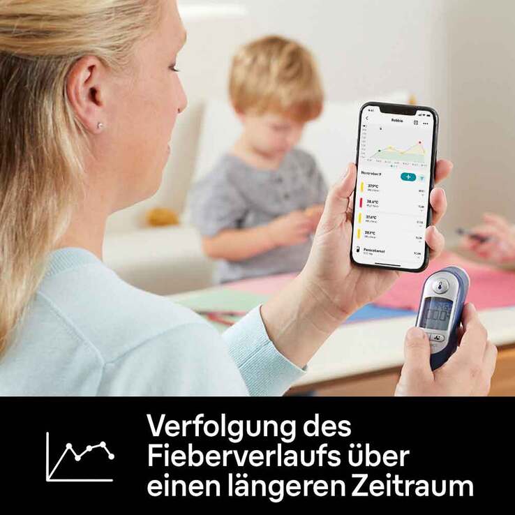 Braun Thermoscan 7 + Connect Ohrthermometer, 1 St
