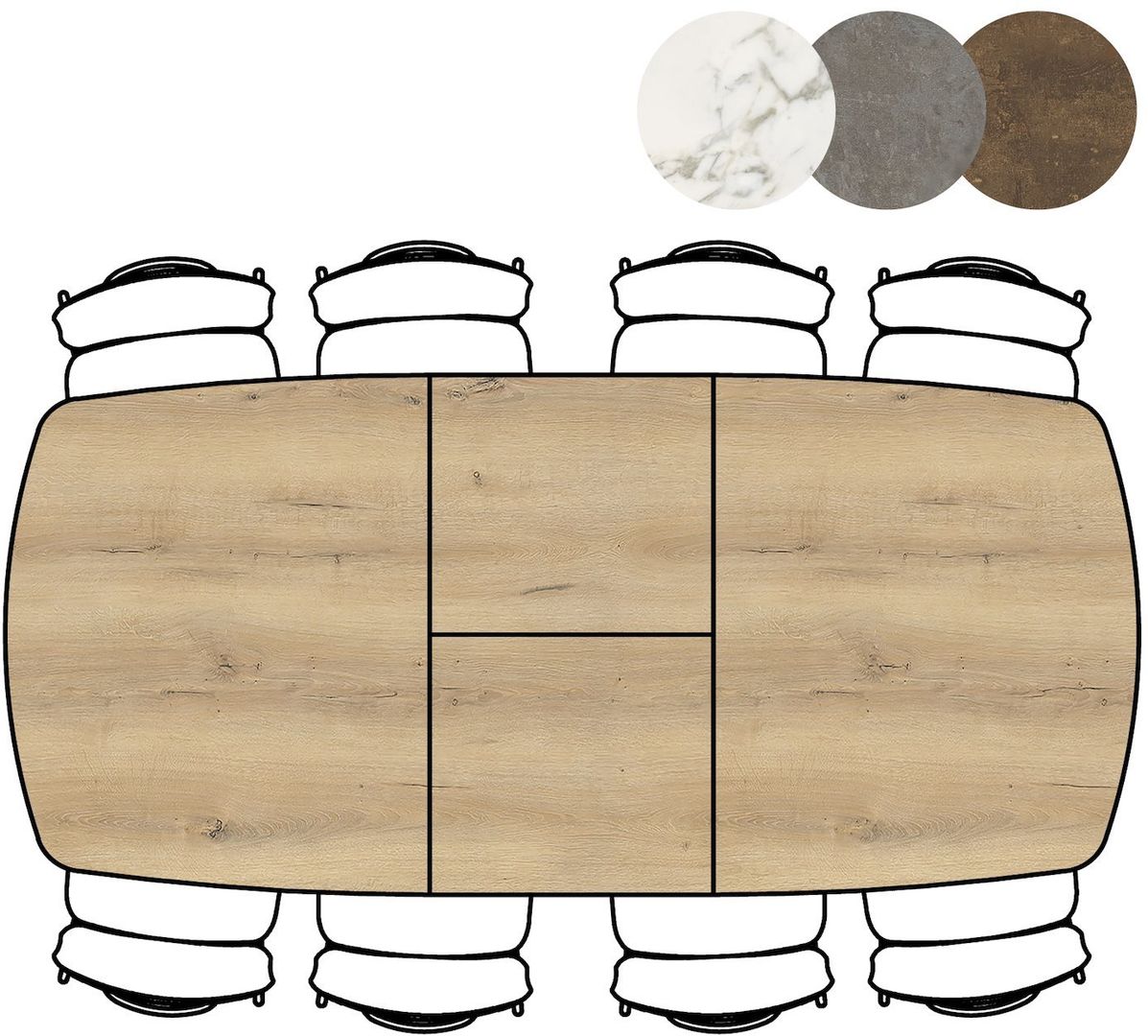 XOOON Masura Eettafel