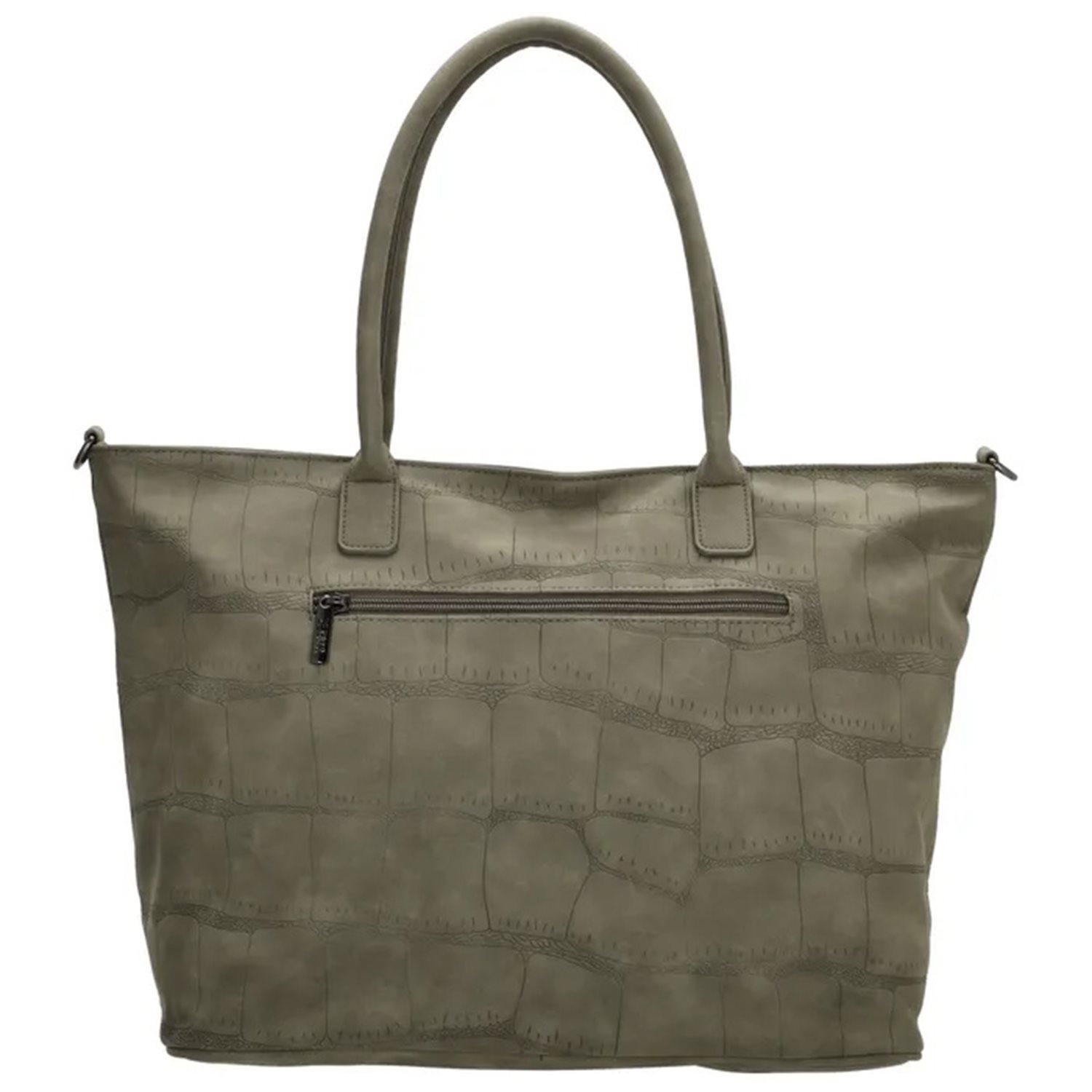 Zebra Trends Mirjam Shopper olijfgroen
