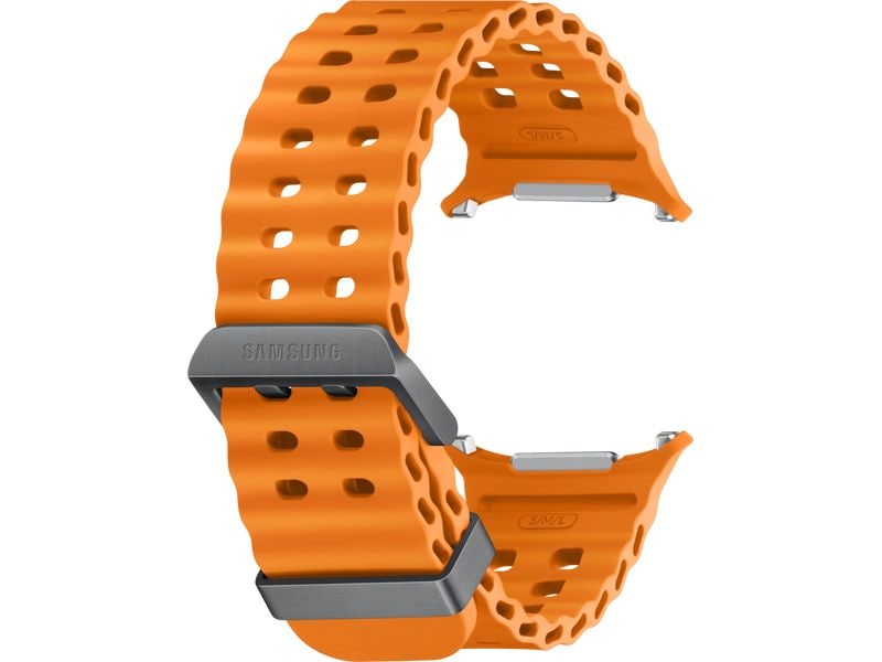Samsung Armband Marine Galaxy Watch Ultra Orange Leichtes und robustes Armband für die Galaxy Watch Ultra