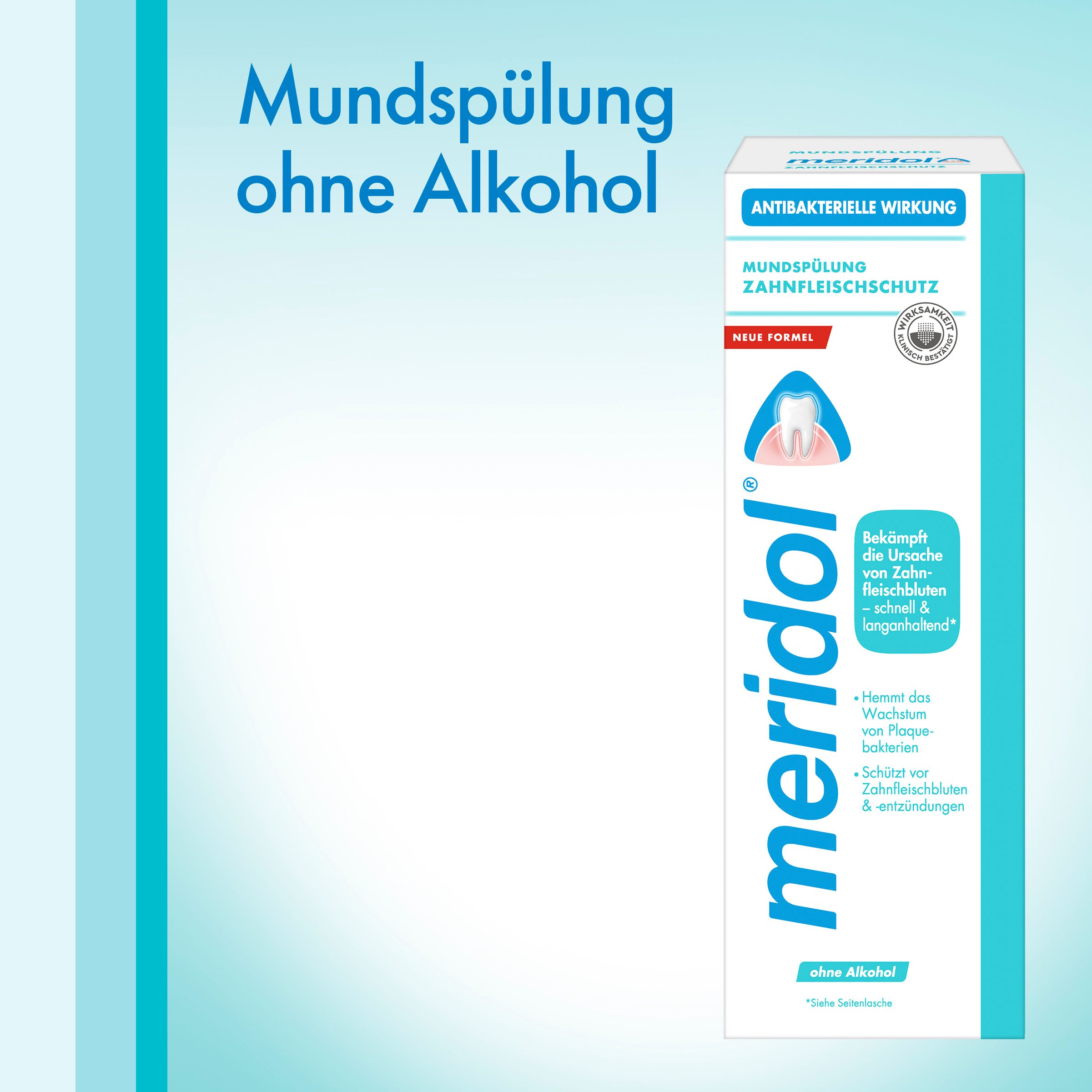 meridol Mundspülung gegen Zahnfleischentzündung