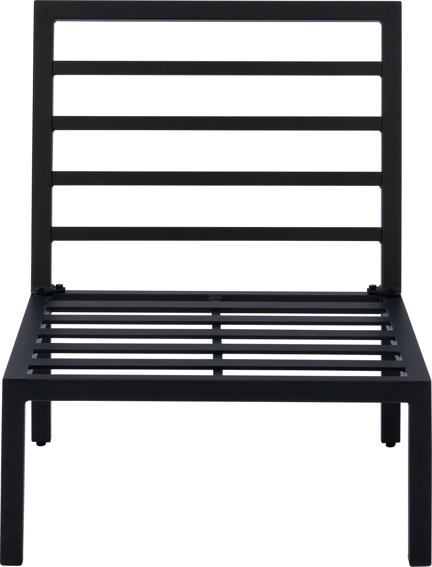 Intratuin loungebank middenstuk Milo zwart