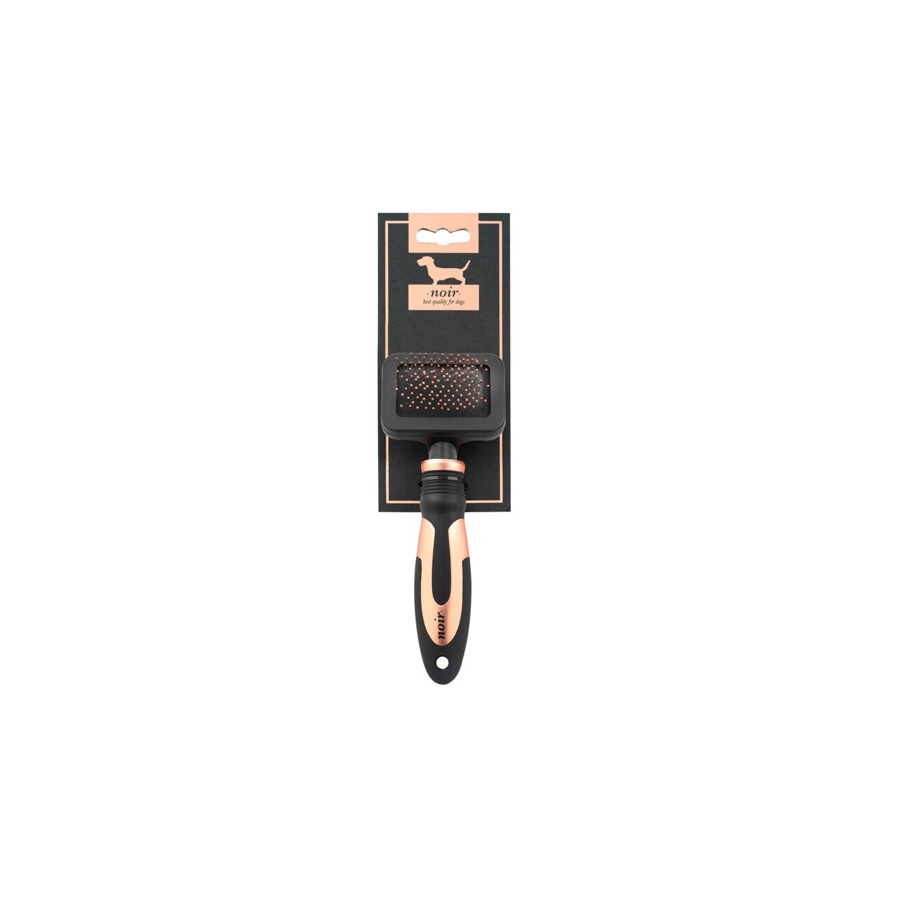 Europet Bernina NOIR Soft Slicker Brush Zupfbürste S