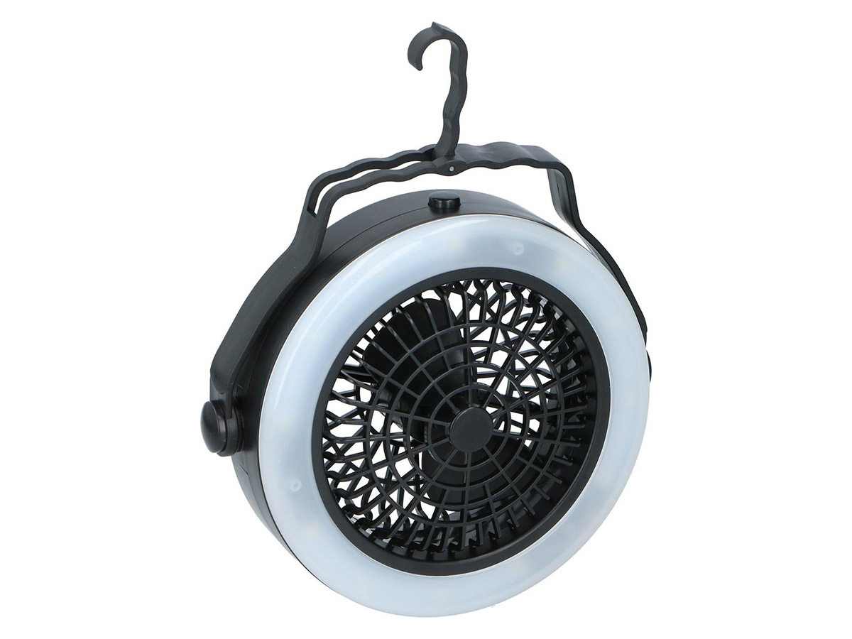 Grundig 2 in 1 camping lamp en ventilator