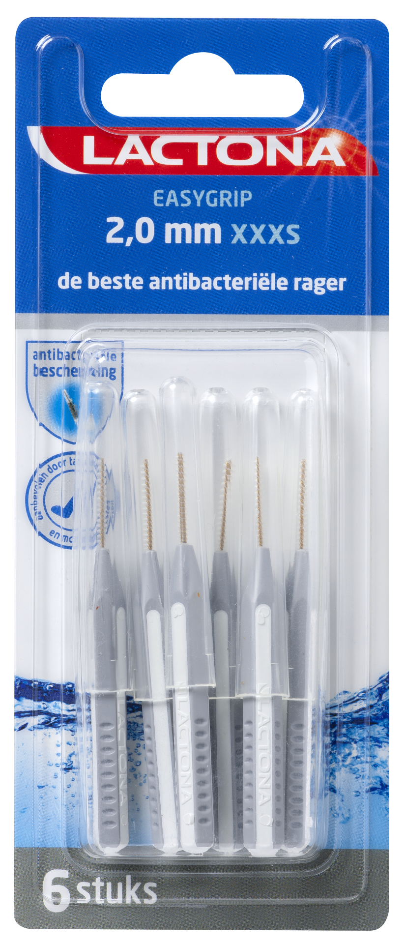 Lactona Easygrip Xxxs 2.0Mm (6 stuks)