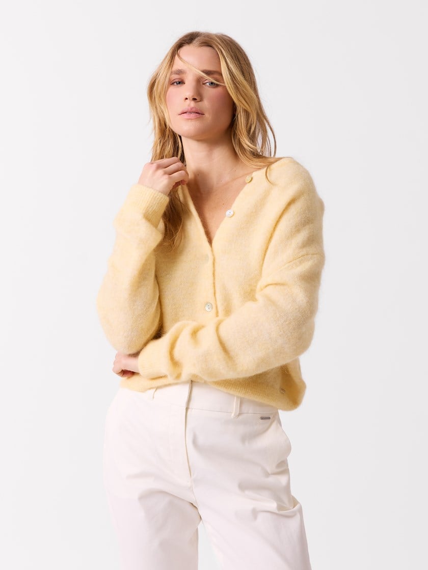 Adele cardigan Italian Straw