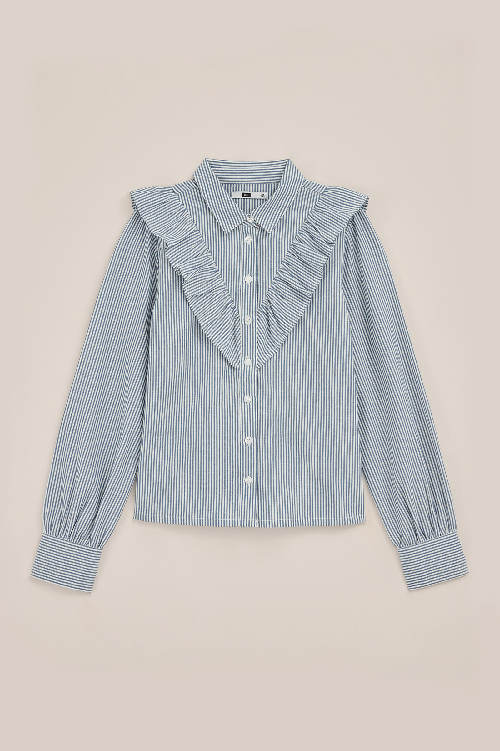 Meisjes blouse met dessin WE Fashion Wit