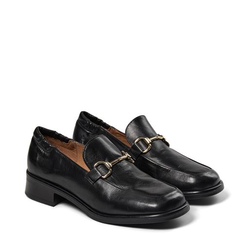 Pavement Maui Buckle Loafers, Black, 38