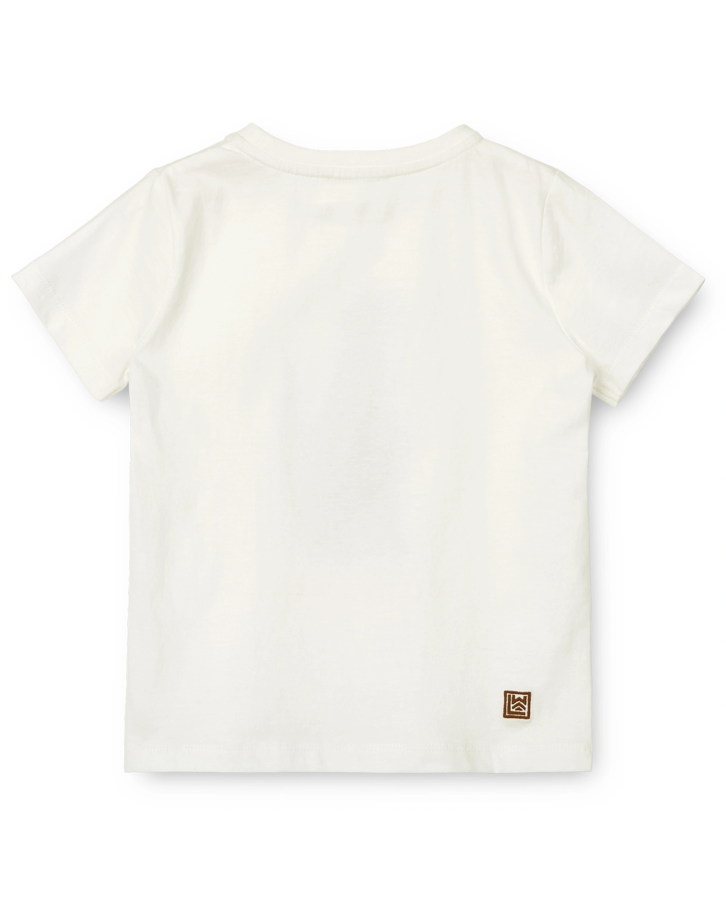 T-Shirt APIA LEOPARD in crisp white