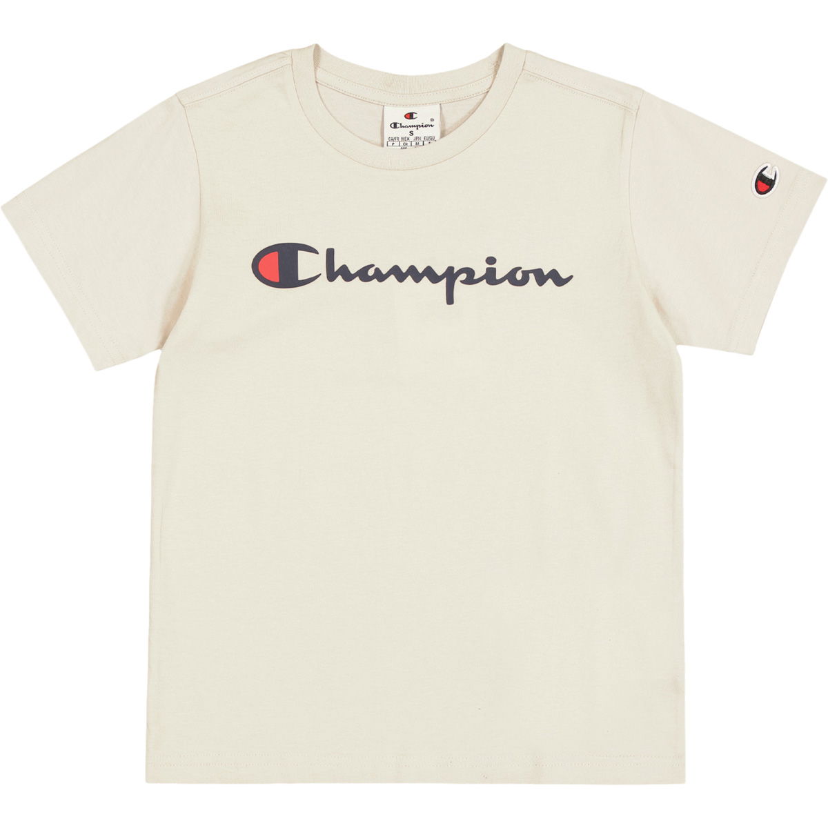 Champion Big Logo Cotton T-shirt Børn