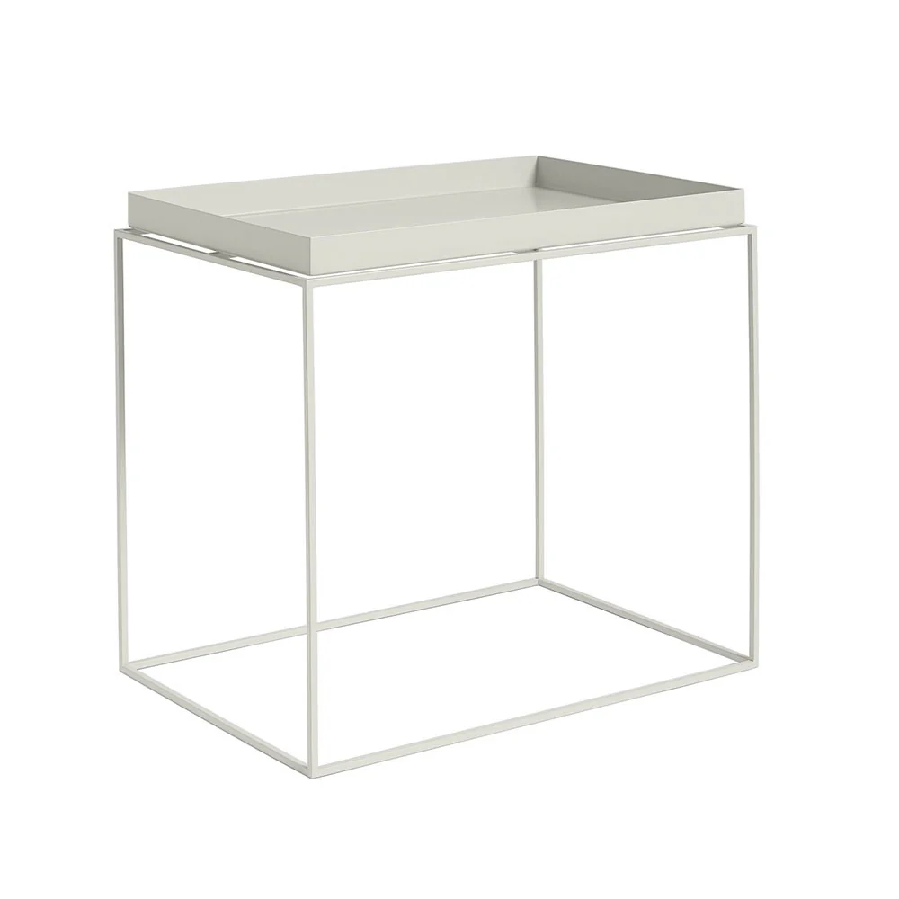 HAY  Tray bord, side - warm grey